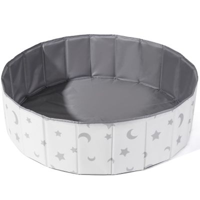 40Inch Kids Ball Pit, Foldable & Portable & Reusable Balls Pool for Toddlers,Playpen/Fence for Baby, Play Pool for Dog, Indoor & Outdoor Use, Oversized (Star/Moon)