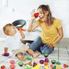 GOPLACS Wooden Play Food Sets for Kids Kitchen - Cutting Fruits and Veggies Toddler Toys Pretend Food Play Kitchen Accessories Montessori Educational Toys Gifts for Kids Boys Girls 3+ view 3