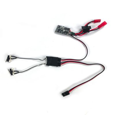 LESU 1/14 RC Hydraulic Truck Brushed ESC with Limit Switch for Construction Vehicle Dump Truck Metal Spare Parts