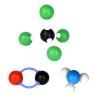 214pcs Chemistry Molecular Model Organic Inorganic STEM Educational Science Set 78 Atoms 24 Electron Cloud Orbitals 110 Links Bonds 1 Box 1 Atoms Remover for Middle High School College Student Teacher view 4