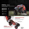 HTLNUZD 1/24 RC Truck 2428 4WD Electric RC Rock Crawler with LED Light 130 Carbon Brush Motor 3KM/H All Terrain Off Road Racing Car for Christmas,Festival Gift view 3