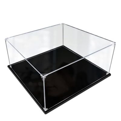 Acrylic Display Case for #10299,Dust-Proof Display Box Showcase for #10299 Building Blocks Model Set (Only Display Box)(2mm)