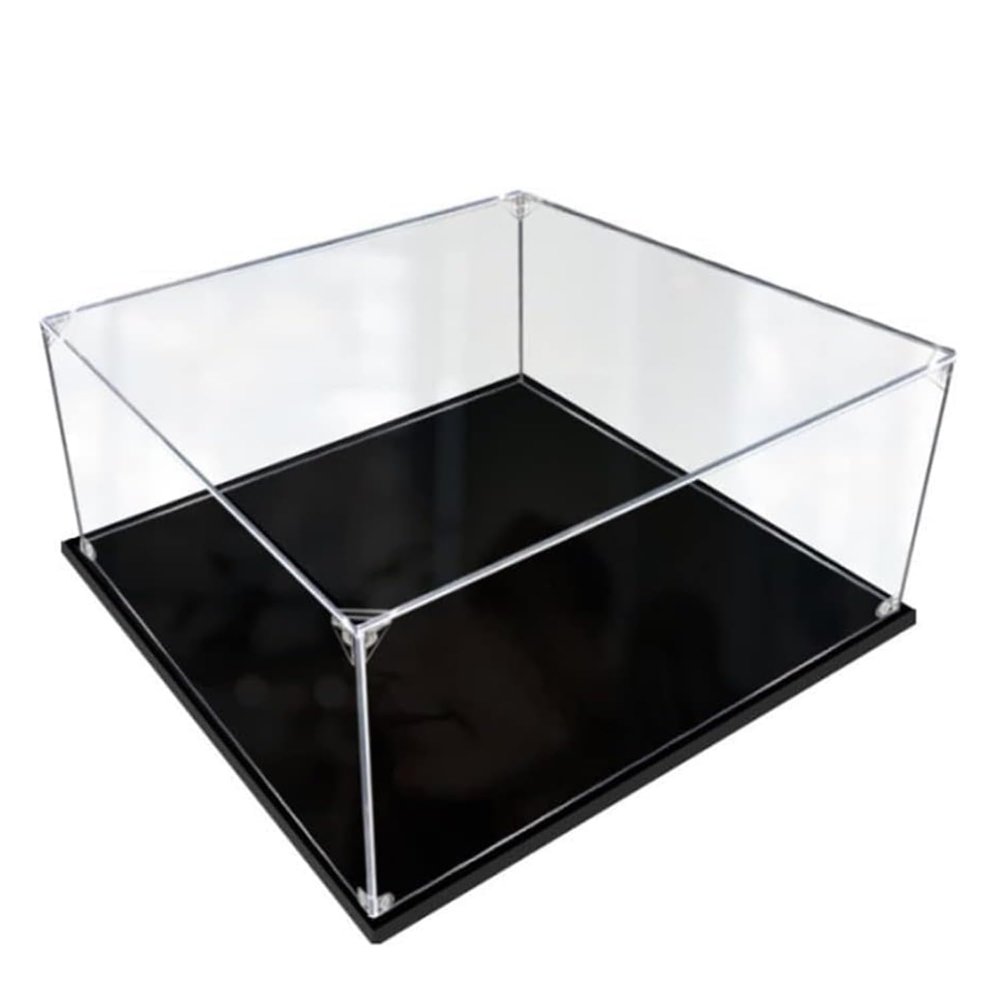 Acrylic Display Case for #10299,Dust-Proof Display Box Showcase for #10299 Building Blocks Model Set (Only Display Box)(2mm)