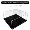 Acrylic Display Case for #10299,Dust-Proof Display Box Showcase for #10299 Building Blocks Model Set (Only Display Box)(2mm) view 2