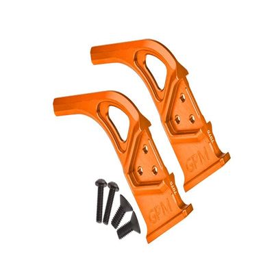 Aluminum 7075 Rear Diffuser Supports for Arrma 1:7 Infraction 6S / Limitless All-Road/Infraction V2 / Limitless V2 /Felony 6S Upgrades - Gold