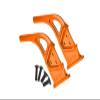Aluminum 7075 Rear Diffuser Supports for Arrma 1:7 Infraction 6S / Limitless All-Road/Infraction V2 / Limitless V2 /Felony 6S Upgrades - Gold view 1