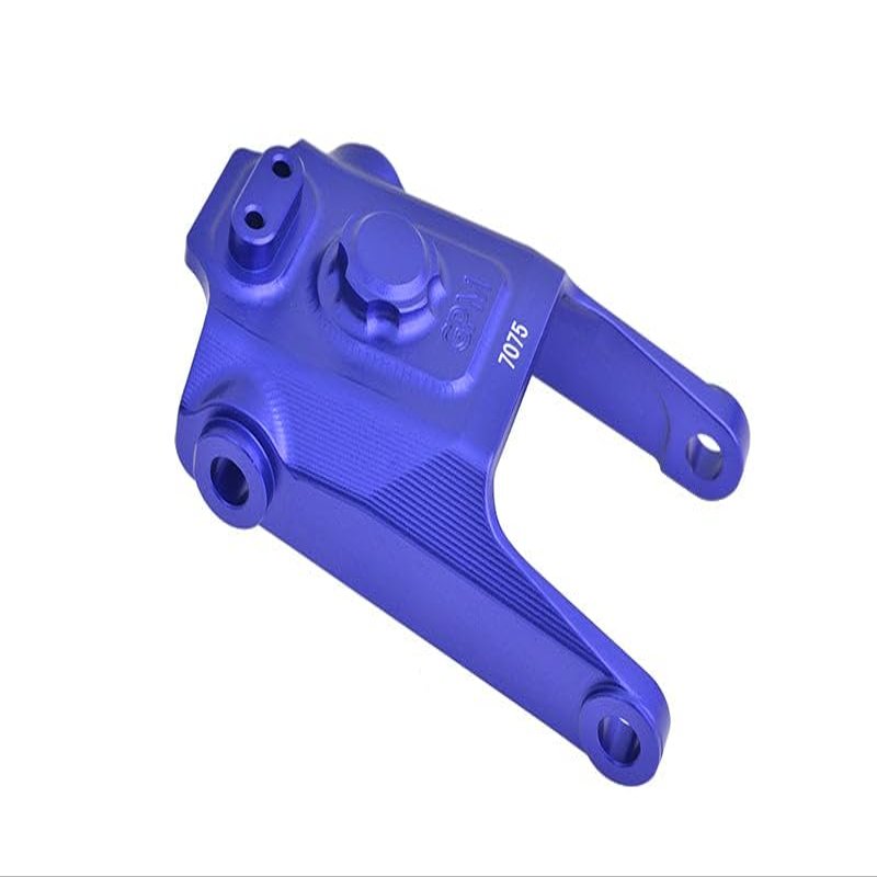 Aluminum 7075 Steering Servo Protector Plate for LOSI 1:4 Promoto MX Motorcycle Dirt Bike RTR FXR LOS06000 LOS06002 Upgrades - Blue