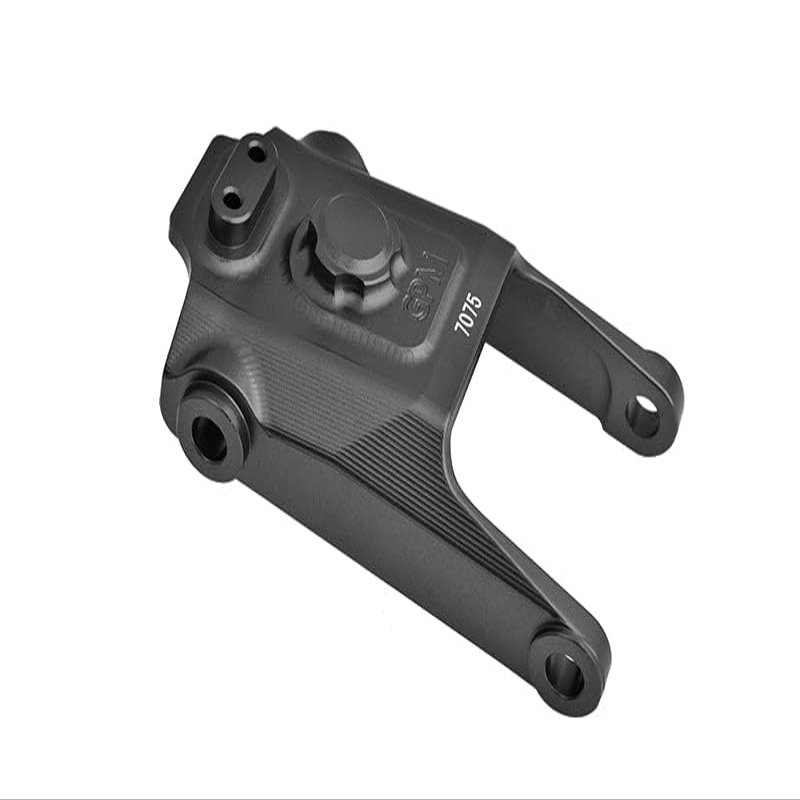 Aluminum 7075 Steering Servo Protector Plate for LOSI 1:4 Promoto MX Motorcycle Dirt Bike RTR FXR LOS06000 LOS06002 Upgrades - Black