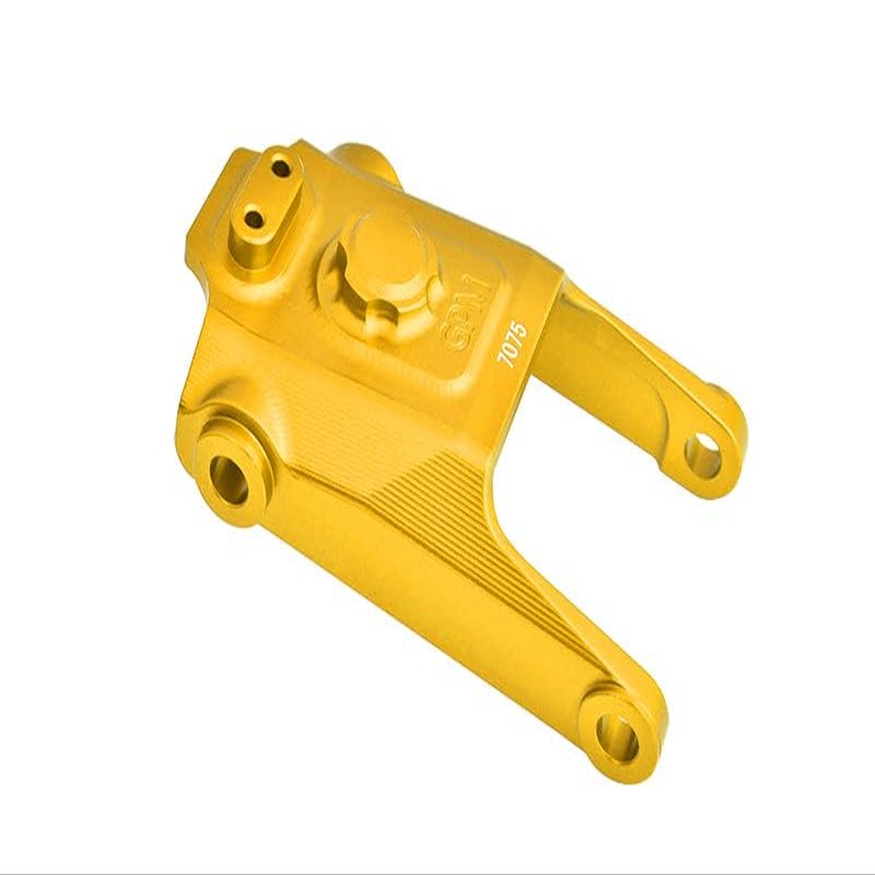 Aluminum 7075 Steering Servo Protector Plate for LOSI 1:4 Promoto MX Motorcycle Dirt Bike RTR FXR LOS06000 LOS06002 Upgrades - Gold