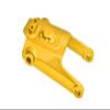 Aluminum 7075 Steering Servo Protector Plate for LOSI 1:4 Promoto MX Motorcycle Dirt Bike RTR FXR LOS06000 LOS06002 Upgrades - Gold view 1