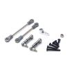 BrewJa Metal Upgrade Steering Link Servo Arm 28t for WLtoys 1/28 284131 K969 K979 K989 K999 P929 P939 RC Car Parts (Color : Dark Grey) view 1