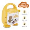 Singimals Kids Karaoke Speaker with Microphone - Unleash Your Child's Inner Superstar, Bluetooth v5.1, 12H Playtime, 5W Speaker, Multicolor LED Lighting, Patches The Cat view 2