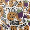 Tis The Season Stickers - 5 Inches On Longest Side - Set of 2 - Bubbling Cauldron Jack O Lanterns Candy Corn Halloween Themed - Stickers - for Toolbox, Car, Fridge - STAAG0040 view 4
