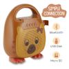 Singimals Kids Karaoke Speaker with Microphone - Unleash Your Child's Inner Superstar, Bluetooth v5.1, 12H Playtime, 5W Speaker, Multicolor LED Lighting, Theo The Bear view 2