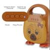 Singimals Kids Karaoke Speaker with Microphone - Unleash Your Child's Inner Superstar, Bluetooth v5.1, 12H Playtime, 5W Speaker, Multicolor LED Lighting, Theo The Bear view 3