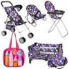 Fash N Kolor 4 Piece Baby Doll Play Set and 6 Piece Disappearing Doll Feeding Set view 1