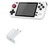BoxWave Charger Compatible with Petforu POWKIDDY RGB10S Handheld Game Console (3.5") - PD GAN miniCube (30W), 30W Tiny PD GAN Type-C Wall Charger - Winter White view 1