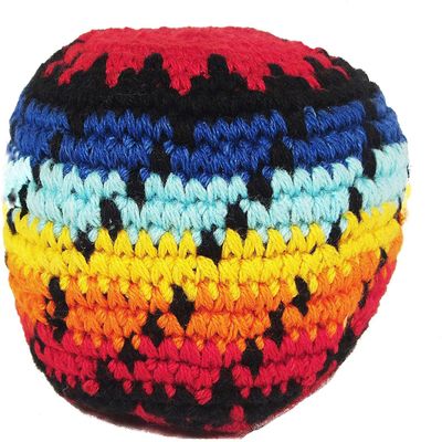 Global Marketplace Hacky Sack - Black Dot Twist