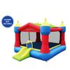 Bounceland Inflatable Party Castle Bounce House Bouncer [No Blower], 16 ft L x 13 ft W x 10.3 ft H, Basketball Hoop, Removable Sun Roof, Fun Slide and Bounce Area, Castle Theme for Kids view 2