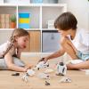 STEM Projects for Kids Ages 8-12 Solar Robot Kit 6-in-1 Space Toys for 10-Year-Old Boy Girl Gift Toys Science Kits Christmas Birthday Gifts for 8 9 10 11 12 Year Old, White view 3