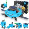 STEM Projects for Kids Ages 8-12 Solar Robot Kit 6-in-1 Space Toys for 10-Year-Old Boy Girl Gift Toys Science Kits Christmas Birthday Gifts for 8 9 10 11 12 Year Old, Blue view 1