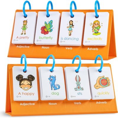 Alened Sentence Building for Kids, Speech Therapy Toys for Toddlers 3-4, Learn to Read Phonics Games, Special Education Homeschool Classroom Supplies