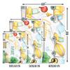 Personalized Construction Machinery Baby Blanket, Machinery Baby Nursery Bedding Blanket, Construction Baby Receiving Blanket, Construction Bedding Crib Nursery Decor view 4