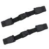 2 Pcs Seat Chest Harness Buckle,Anti Escape Seat Strap Baby Harness Chest Buckle for Strollers,High Chairs,Baby Carrier,Schoolbags(Black) view 1