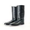 1/6 Scale Male Shoes Model,Male Soldier Long Boots Sergeant High Boots Shoes Hollow Inside for 12inch Action Figure Body (C) view 2
