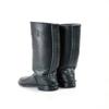 1/6 Scale Male Shoes Model,Male Soldier Long Boots Sergeant High Boots Shoes Hollow Inside for 12inch Action Figure Body (C) view 3