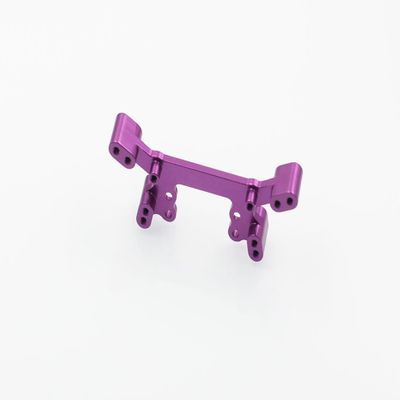 GTBRacing CNC Aluminum Rear Shock Tower Damper Plate Stay for 1/10 RC Car HPI RS4 III 3 EVO (Purple)
