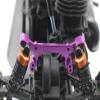 GTBRacing CNC Aluminum Rear Shock Tower Damper Plate Stay for 1/10 RC Car HPI RS4 III 3 EVO (Purple) view 2