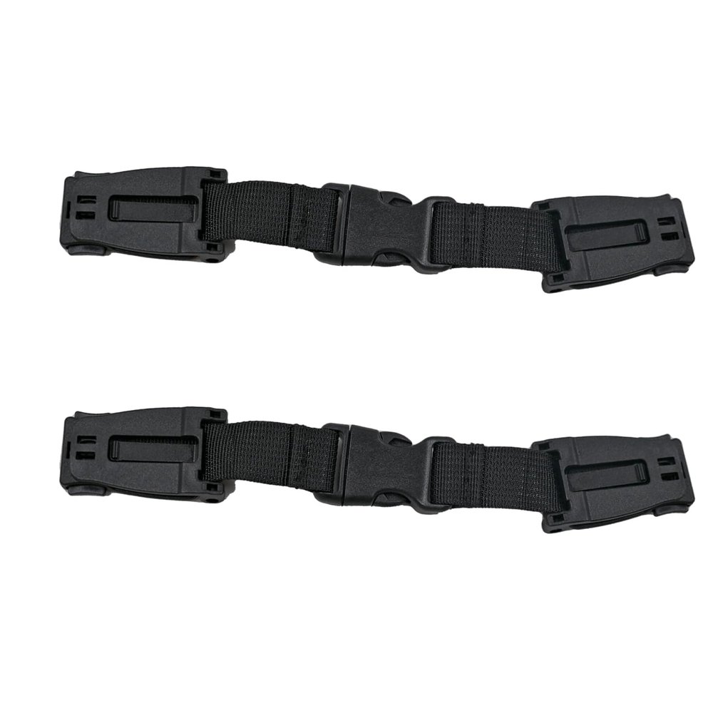 2 Pcs Child Chest Harness,Anti-Slip Baby Chest Guard,Anti Escape Safety Harness Strap Lock,Compatible with Car Seats,Strollers,High Chairs,Baby Carrier,Schoolbags(Black)