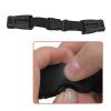 2 Pcs Child Chest Harness,Anti-Slip Baby Chest Guard,Anti Escape Safety Harness Strap Lock,Compatible with Car Seats,Strollers,High Chairs,Baby Carrier,Schoolbags(Black) view 4