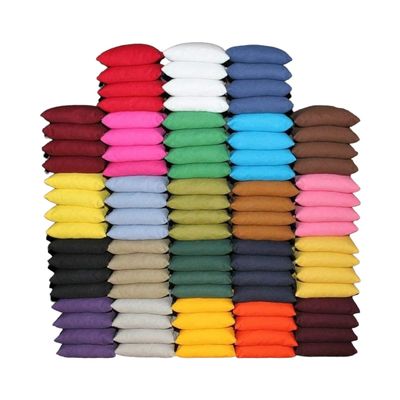 All Weather Solid colored Cornhole Bags (Free Shipping) (4 bags) (Yellow)