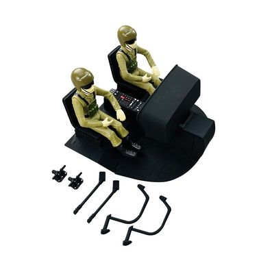500 Size BO105 Roban Parts for RC Helicopter Fuselage Accessories Sparepart (Cockpit Set)