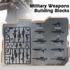 HIMIRICH Weapon Pack Military Accessories Kits Toys, 90+ Pieces Army Battle Gun Toys, Parts Compatible with Mini Figure Brick, Suitable for Ages 6+ view 2