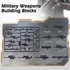 HIMIRICH Weapon Pack Military Accessories Kits Toys, 90+ Pieces Army Battle Gun Toys, Parts Compatible with Mini Figure Brick, Suitable for Ages 6+ view 3