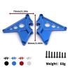 2-Pack Aluminum Rear Shock Tower Compatible for 1/7 Traxxas UDR 85086-4 RC Car Rear Shock Tower Hoops Bracket Mounts Upgrade Parts(Blue) view 2