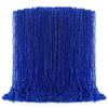 EOBOH 100PCS Mardi Gras Beads Necklace, Blue Bead Necklaces Stuff Bulk, 33" Christmas Necklace Party Supplies, Festival Parade Throw Accessories for Wedding Birthday Pirate Theme Party Decor view 1