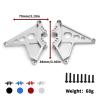 2-Pack Aluminum Rear Shock Tower Compatible for 1/7 Traxxas UDR 85086-4 RC Car Rear Shock Tower Hoops Bracket Mounts Upgrade Parts(Sliver) view 2