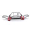 BrewJa Metal Upgrade Modification Front Bumper for WLtoys 1/10 104001 104002 RC Car Parts (Color : Silver) view 1