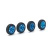 BrewJa Metal Upgrade Racing Wheel Soft Tire Skin for WLtoys 1/28 284131 K969 K979 K989 K999 P929 P939 MINI-D MINI-Q MINI-Z RC Car Parts (Color : Sky Blue) view 1