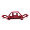 BrewJa Metal Upgrade Modification Front Bumper for WLtoys 1/10 104001 104002 RC Car Parts (Color : Red) view 1