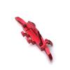 BrewJa Metal Upgrade Modification Front Bumper for WLtoys 1/10 104001 104002 RC Car Parts (Color : Red) view 3
