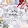 WEBEEDY 100 Pcs Silver Plastic Coin Hanukkah Plastic Play Coin Pirate Treasure Hunt Coin Coin for Pirate Adventure Themed Party Event Pirate Adventure Themed Party Supplies view 4