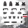 HIMIRICH Military Weapons Pack 41 Pcs German Accessories Kits Toys, Army Equipment Gear WW2 Guns for Boys 6+, Compatible with Mini Figure of Major Brand view 2