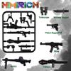 HIMIRICH Military Weapons Pack 41 Pcs German Accessories Kits Toys, Army Equipment Gear WW2 Guns for Boys 6+, Compatible with Mini Figure of Major Brand view 4