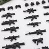 HIMIRICH Military Weapons Pack 24 Pcs U.S. Accessories Kits Toys, Army Equipment Gear WW2 Guns for Boys 6+, Compatible with Mini Figure of Major Brand view 3