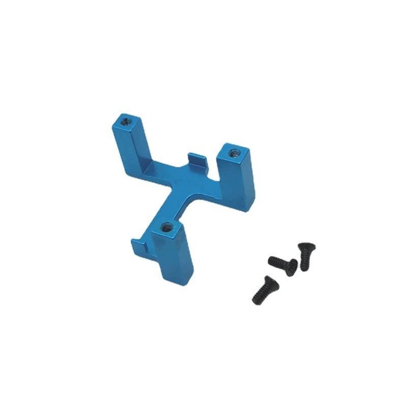 BrewJa Metal Upgrade Servo Mount for WLtoys 1/28 284131 K969 K979 K989 K999 P929 P939 RC Car Parts (Color : Sky Blue)